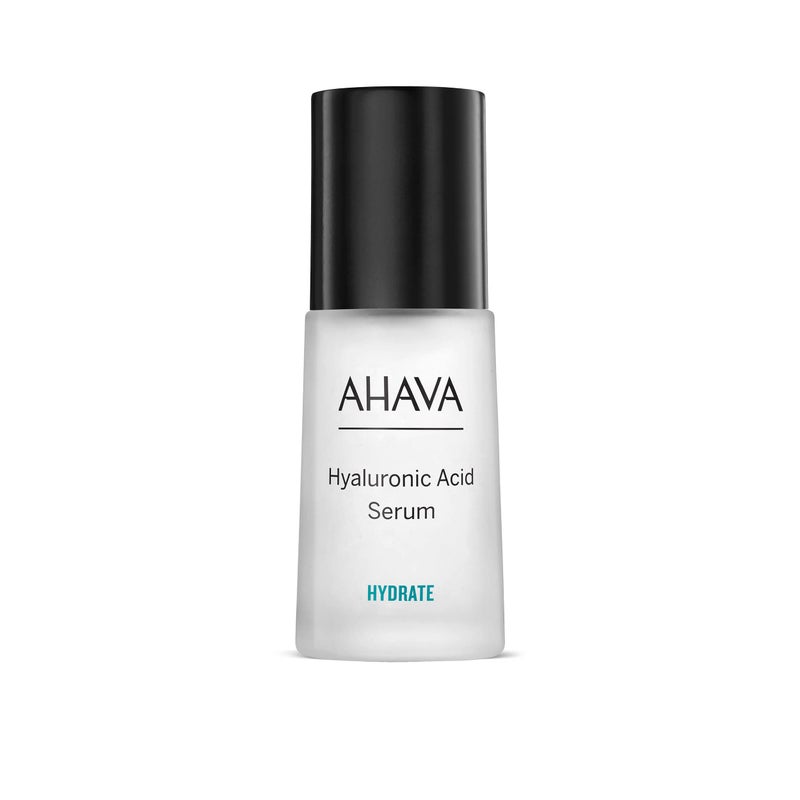 AHAVA Hyaluronic Acid Serum  Transparent silky serum to upsurge the skins moisture maintains moisture level smooths dehydration lines with Osmoter Matrixyl 3000 Allontoin  ATPeptide 1 FlOz