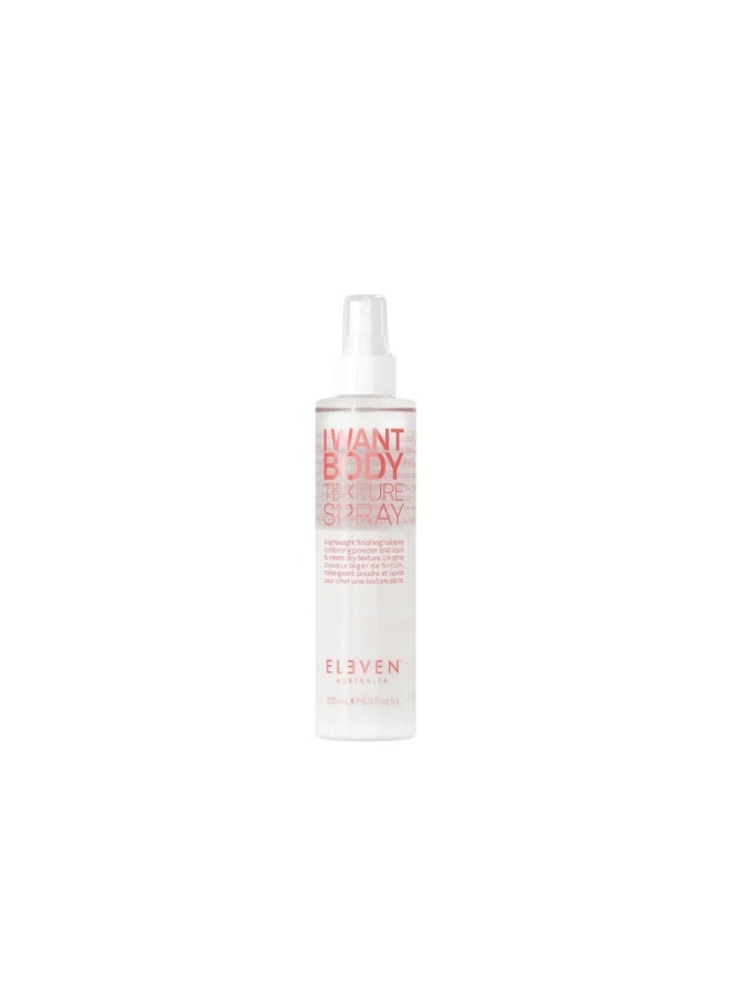 Eleven Australia I Want Body Texture Spray 200ml - Image 1