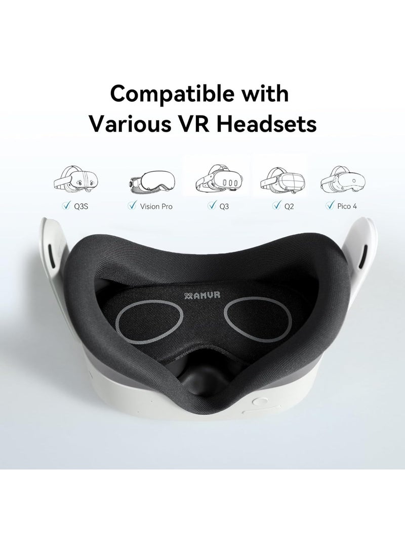 AMVR Lens Protector Cover Compatible with Meta Quest 3s, Quest 3/2/1, Vision Pro, Valve Index, Rift S and Pico 4, Protects Lens from Sunlight, Scratches and Dust - Image 2