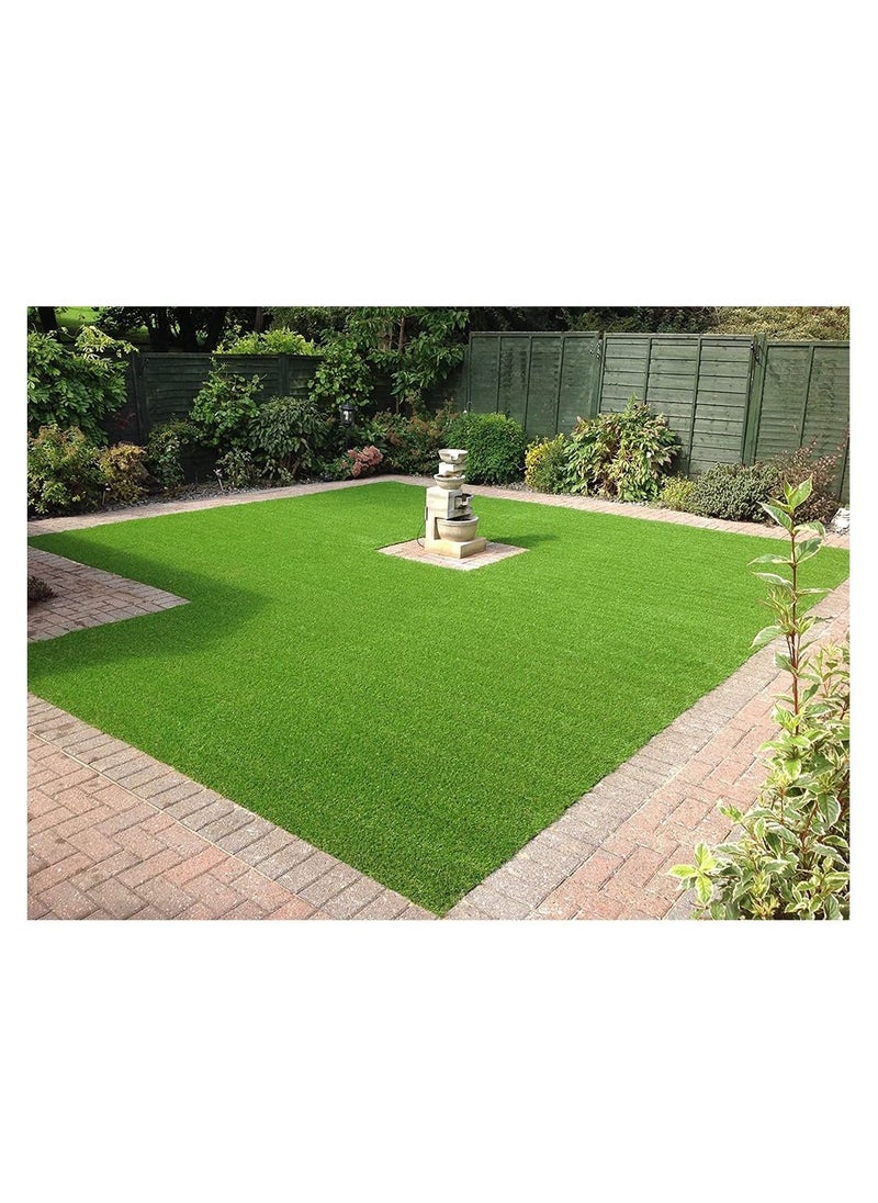 LINGWEI Artificial Grass Carpet Green For Home 200x100cm  - Image 2