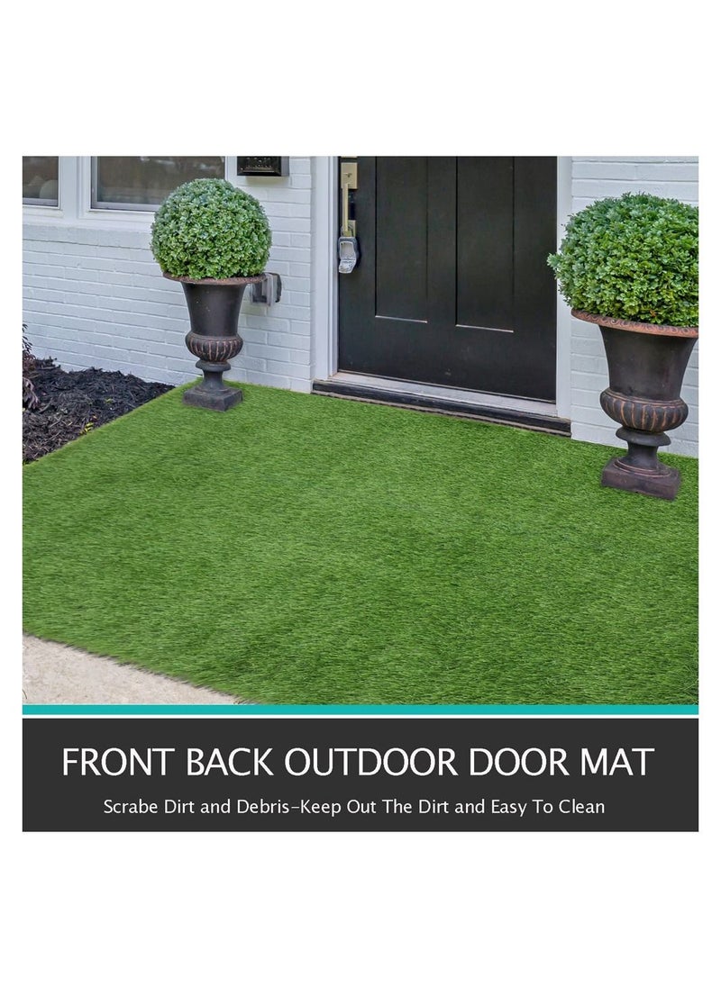 LINGWEI Artificial Grass Carpet Green For Home 200x100cm  - Image 1