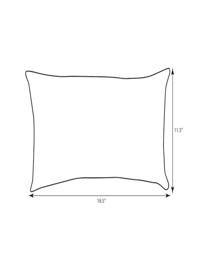 بيلو بيرفكت وسادة زينة من Pillow Perfect بتصميم شاحنة وأشجار، مقاس 12 × 18 بوصة، أحمر/أبيض/فضي - Image 3