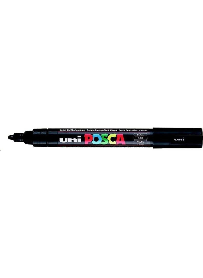 Uni Uniball Posca 1.8-2.5mm Pc-5m Black - pzsku/Z8545FC866EF41C9A9B11Z/45/_/1730535697/448d3290-a2b1-4fac-ac02-2b8714b74550