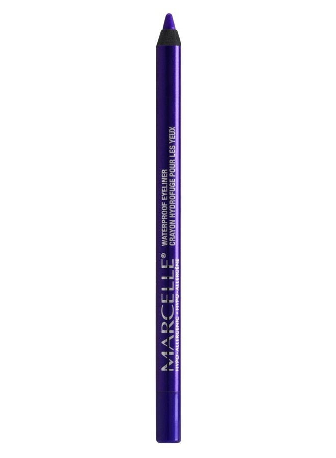 Marcelle Waterproof Eyeliner, Purple Rain, Eye Pencil, Creamy Formula, Long-Lasting, Waterproof, Smudge-Proof, Fragrance-Free, Hypoallergenic, Cruelty-Free, 0.04 Oz. - Image 1