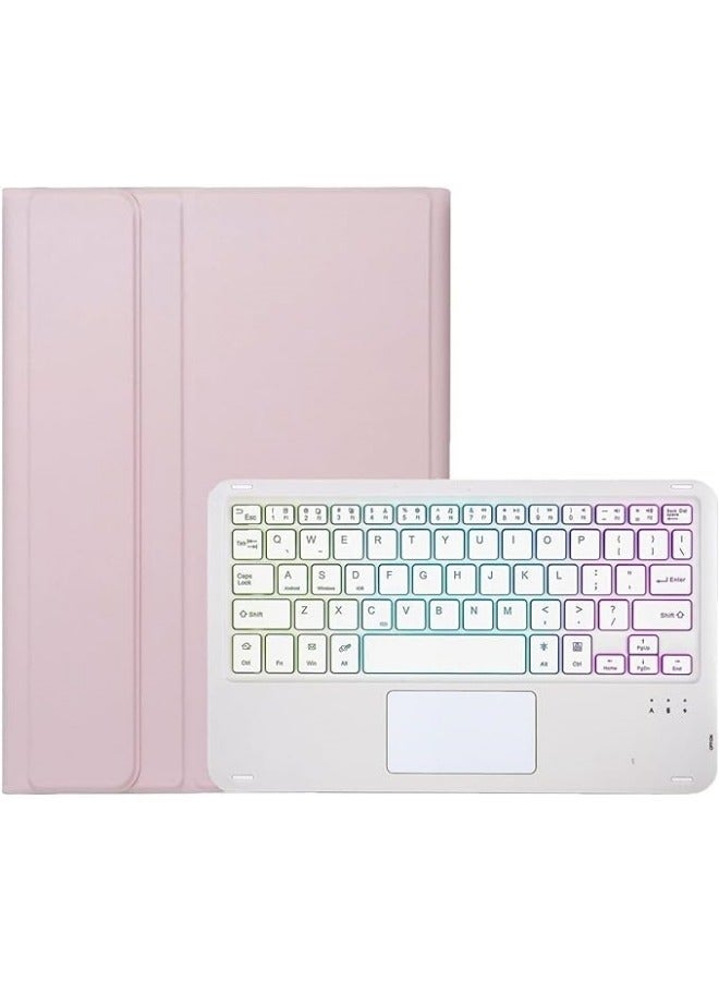 Touchpad Keyboard Case Compatible with Huawei MatePad Pro 13.2inch 2023, Magnetic Removable Wireless Colorful Backlit Cover - Image 3