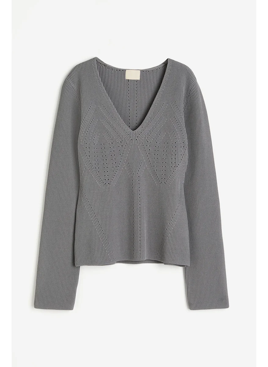 اتش اند ام Pointelle-Knit Jumper