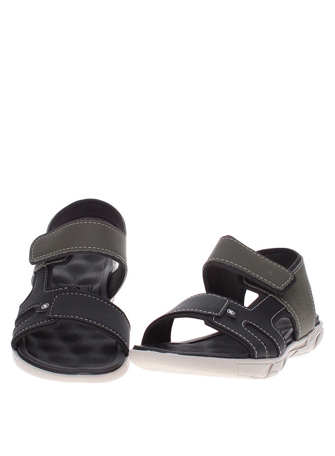 MOLEKINHO Back Strap Flat Sandals with Hook and Loop Closure - Image 5