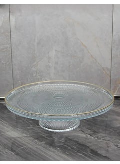 Devigo Palermo Footed Cake Pastry Cookie Dessert Presentation Plate 21CM  - Image 3