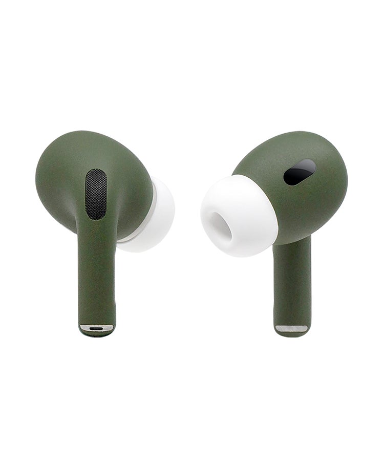 CAVIAR Customized AirPods Pro 3 Case with Automotive-Grade Paint Scratch-Resistant, Shockproof, Durable, Stylish Protective Cover, Personalized Design, Perfect Fit for Airpods Pro 3 Full Matte Army Green - Image 4