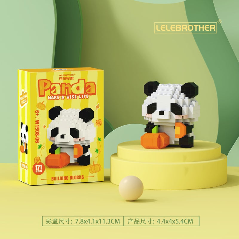 LELE BROTHER Compatible LEGO Micro-Brick Children's Building Blocks Cartoon Figure Educational Toy Display Blind Box Gift Wholesale