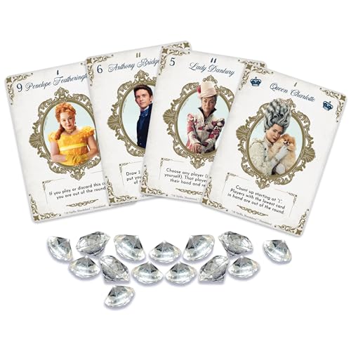Asmodee Bridgerton Love Letter Card Game Unmask Lady Whistledowns Identity Strategy Game for Kids and Adults Based on The Hit Neflix Series Ages 10 26 Players 20 Minute Playtime Made by ZMan Games - Image 3