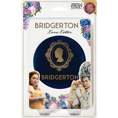 Asmodee Bridgerton Love Letter Card Game Unmask Lady Whistledowns Identity Strategy Game for Kids and Adults Based on The Hit Neflix Series Ages 10 26 Players 20 Minute Playtime Made by ZMan Games - Image 1