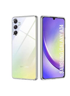Click to open expanded view Case for Samsung Galaxy A34 5G Clear Cover Trasparent Soft Flexible TPU Slim Protectiion Case Lightweight Cover compatible