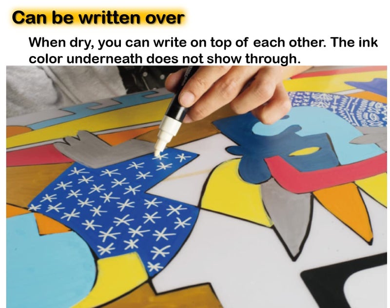 POSCA UNI POSCA PC-17K"FULL RANGE ALL 8 COLOURS" - Image 5