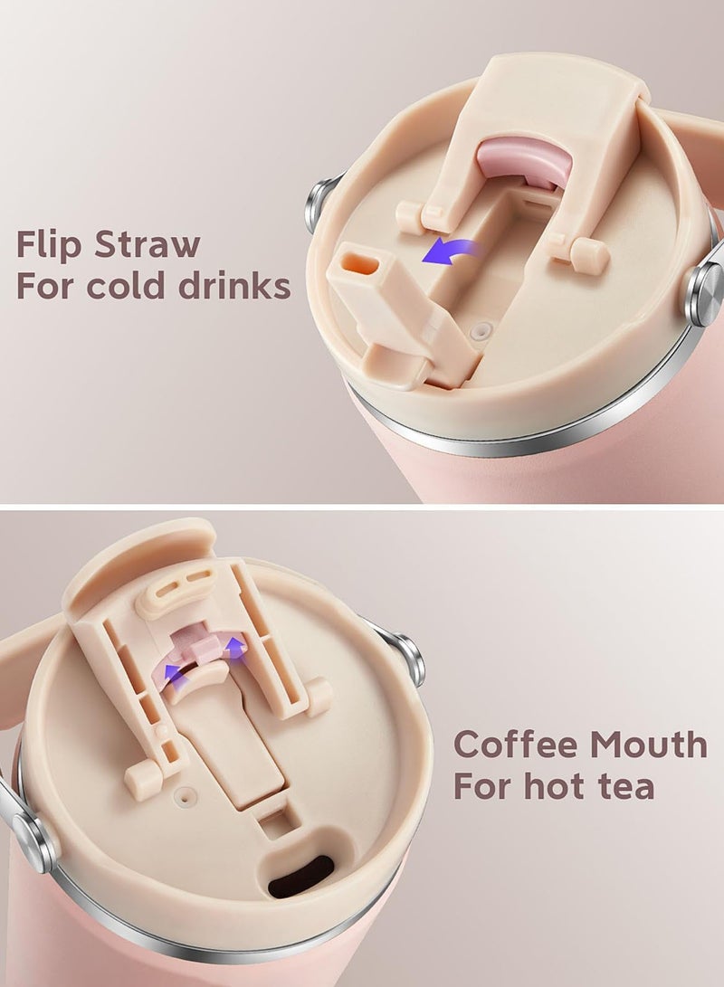 Stanley IceFlow 2.0 Fast Flow Tumbler with Handle 30 oz | Twist On Angled Spout Lid | Leakproof Water Bottle | Insulated Stainless Steel | BPA-Free - Image 3