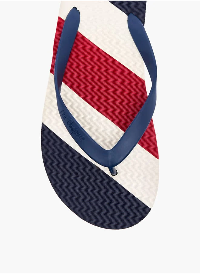 Lee Cooper Mens Printed Thong Slippers