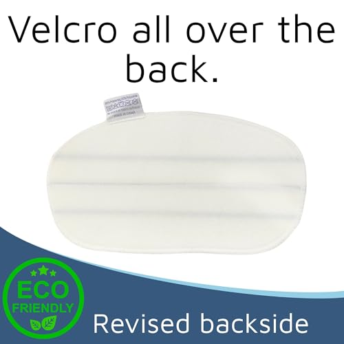 F Flammi 8 Pack Steam Mop Pads for PurSteam ThermaPro 10-in-1 Steam Mop Washable Reusable Pads by Flammi - Image 4