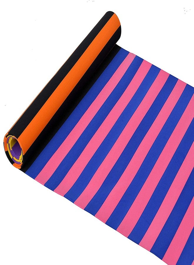 TIB® Yoga Mat for Yoga Exercise and Gym Workout with Carry Bag, Anti-Slip/Anti Skid Yoga Mat for Men & Women Fitness, 4MM Thickness, - Image 1