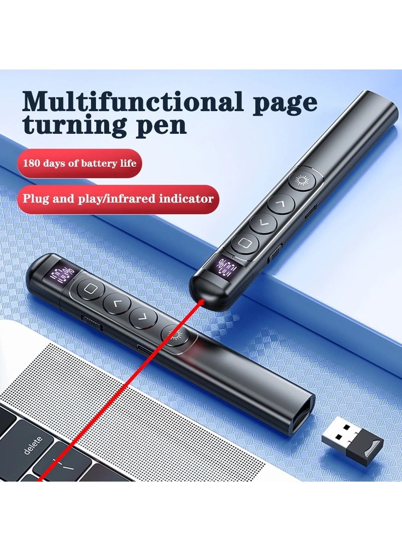 Generic Wireless PPT Remote Control Pen Projector Page Pen With Remote Control Infrared Presenter Pen For Projector Powerpoint Slide  - Image 4