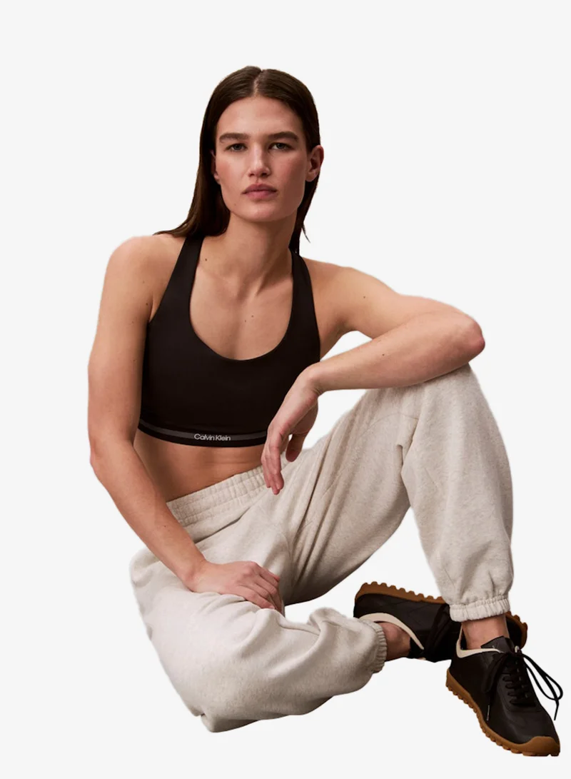 Calvin Klein Sports Black Icon Sport Medium Support Bra for Women | Best Price UAE