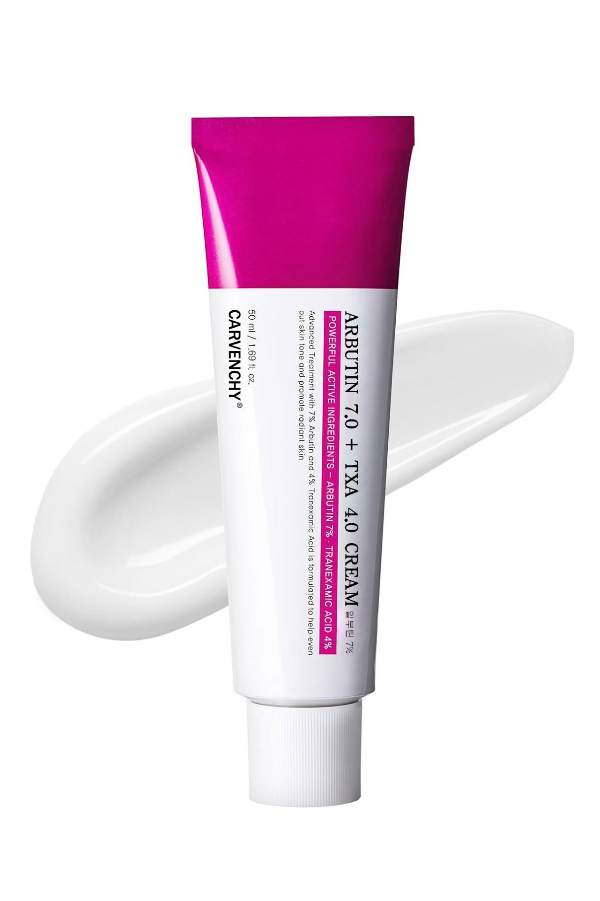 CARVENCHY Arbutin 7% + Tranexamic Acid 4% Cream, 70,000ppm