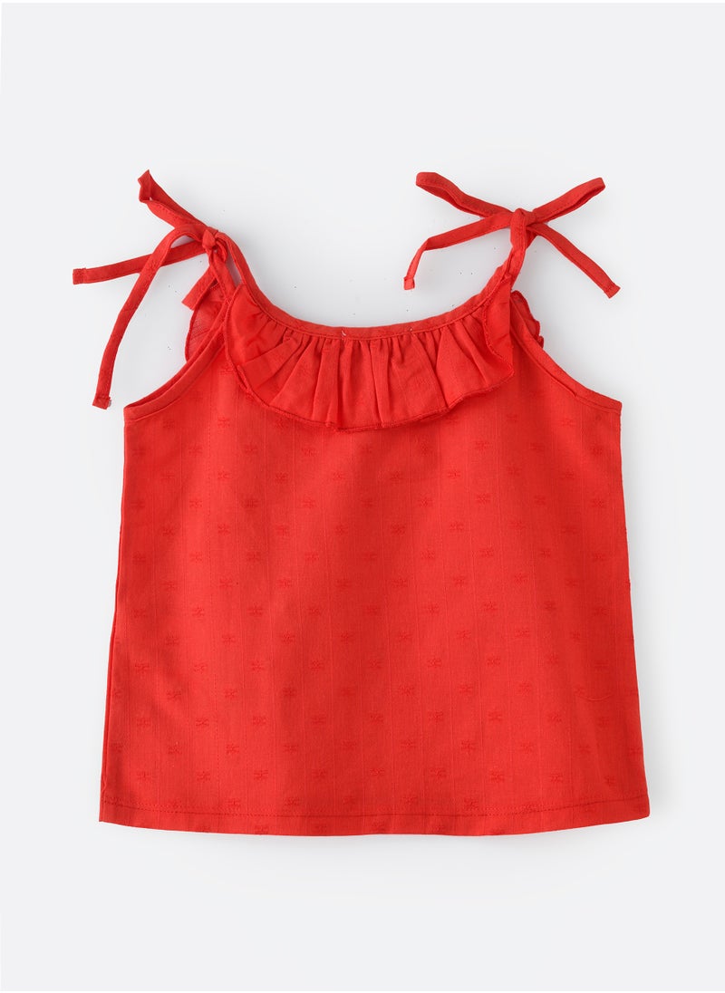 Jelliene Blooming Beauty: Girls' Breezy Viscose Blouse Chic Style & Springtime Comfort  - Image 2