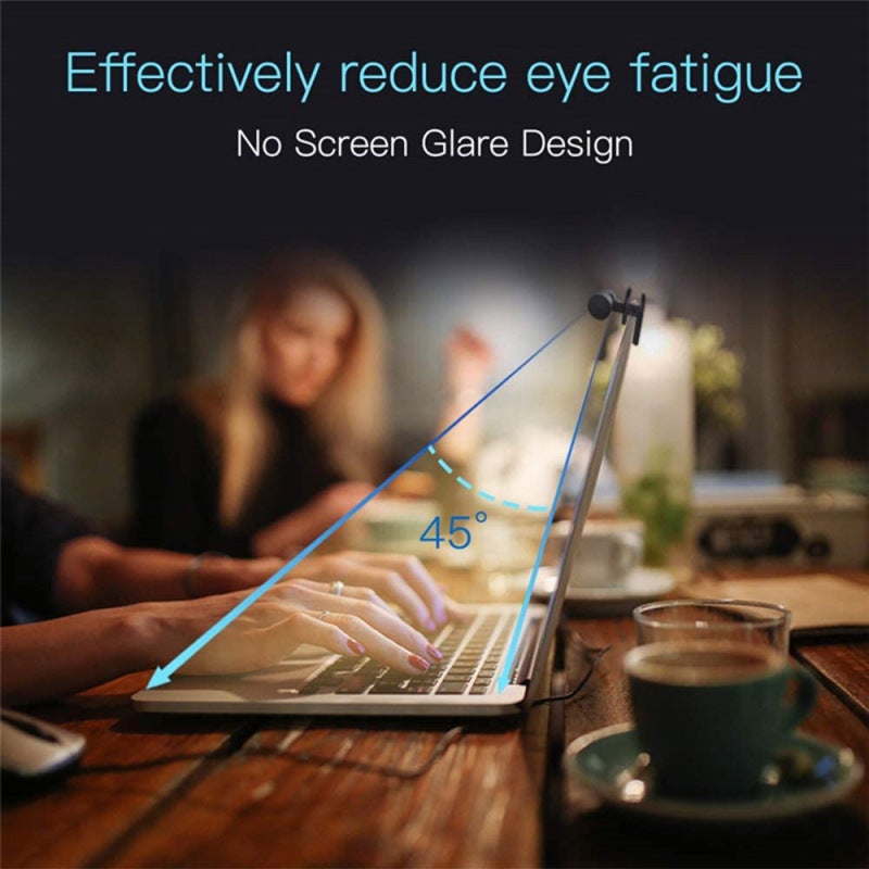 Computer Monitor Light Bar: 40cm Black, Broad Compatibility Clip-On, Adjustable Bi-Color Temperature Brightness - Eye-Protection USB Powered Led Light for Desktop Laptop Home Office - Image 5