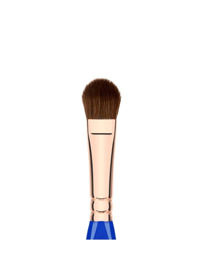 Bdellium Tools Bdellium Tools Professional Makeup Brush - Golden Triangle 778 Large Shadow - With All Vegan and Soft Synthetic Fibers, For Applying Shadow (Blue, 1pc)  - Image 5