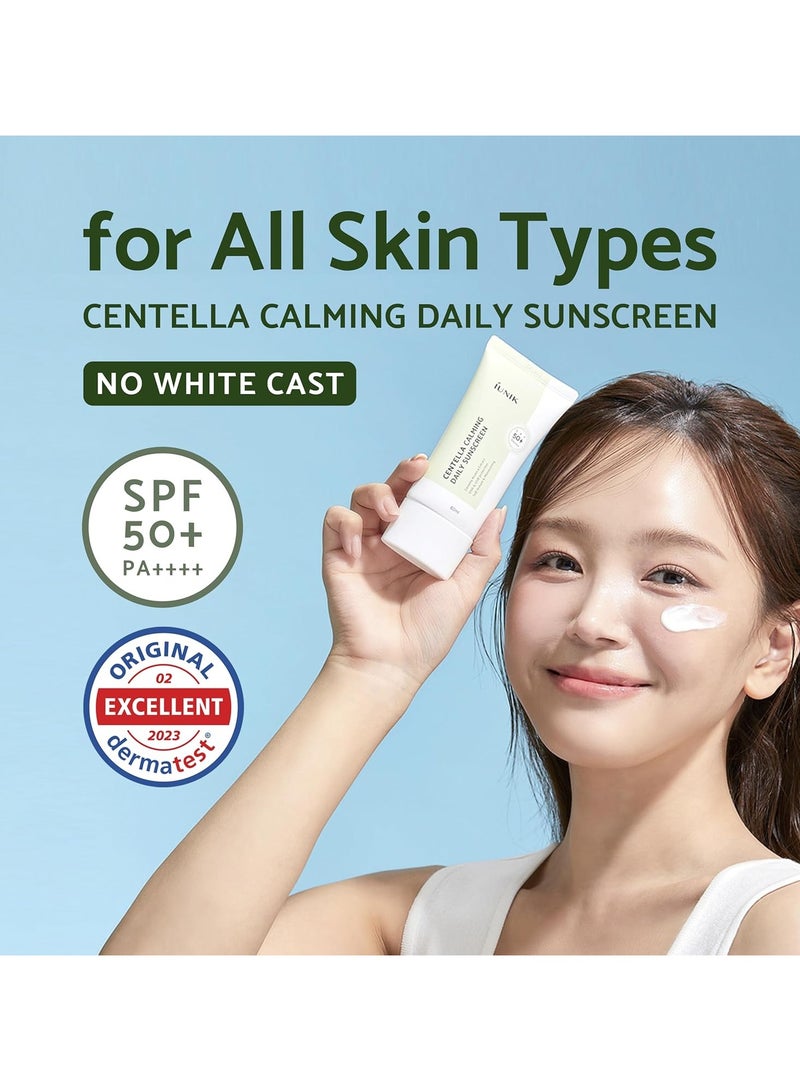 iUNIK iUnik Centella Soothing Daily Sunscreen Cream, 60ml  - Image 2