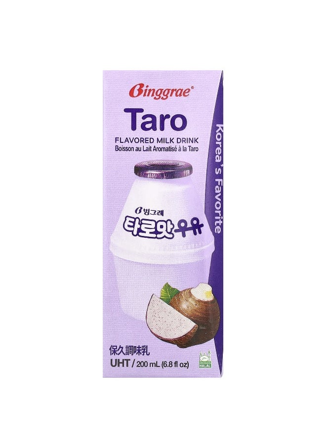 Binggrae Binggrae, Flavored Milk Drink, Taro, 6 Cartons, 6.8 fl oz (200 ml) Each  - Image 3