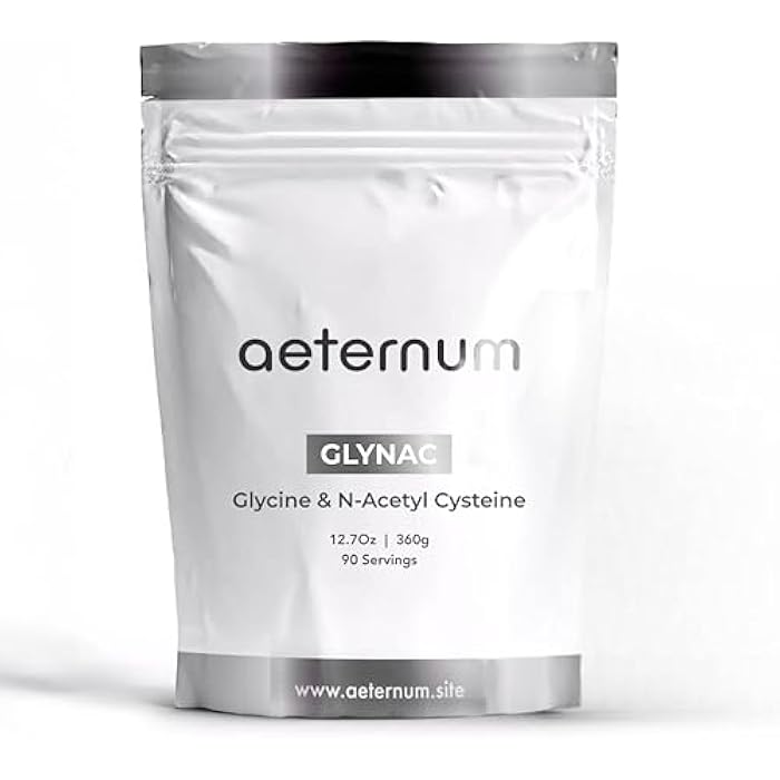 aeternum GLYNAC (Glycine & N-Acetyl Cysteine) Powder - 360g - Image 1