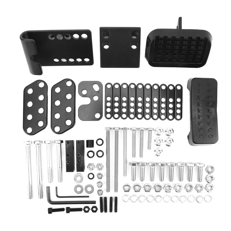 Gas and Brake Pedal Extenders Sedan Anti Slip Accelerator Brake Pedal Extensions for Most Cars - Image 2