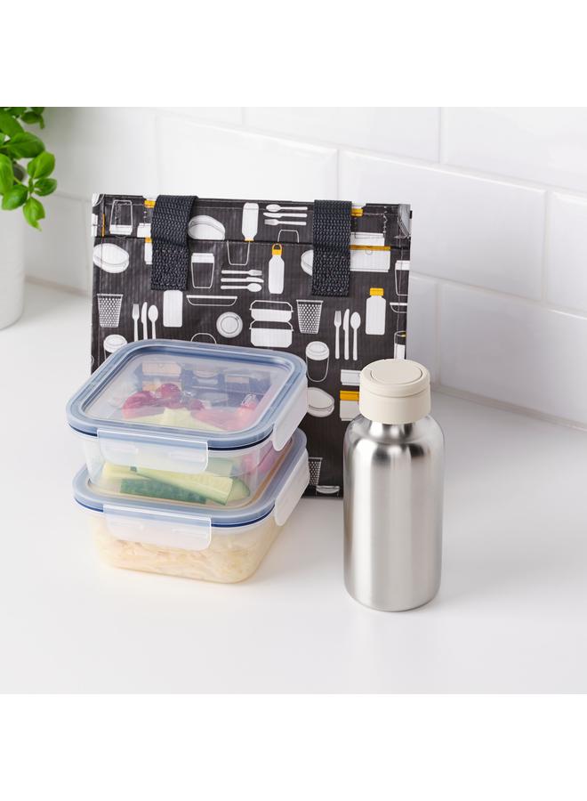 Zaboon Water Bottle, Stainless Steel/Beige, 0.5 L - Image 3