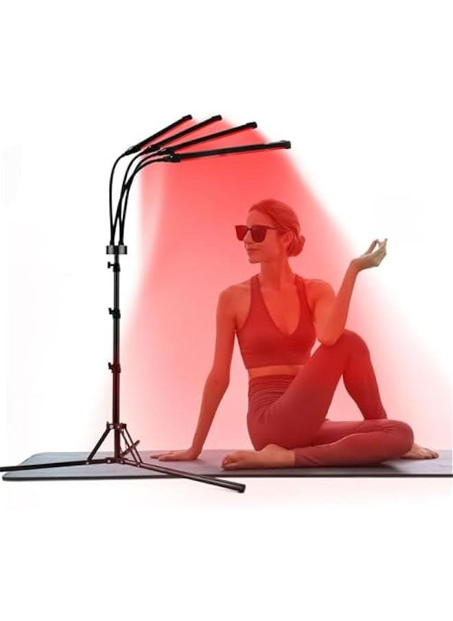 Generic Red Light Therapy for Body with Tripod, 180 LEDs Upgraded 3-in-1 Chip Infrared Light Therapy Device, 660nm & 850nm Deep Red Light Lamp for Face, Neck, Back  - Image 1