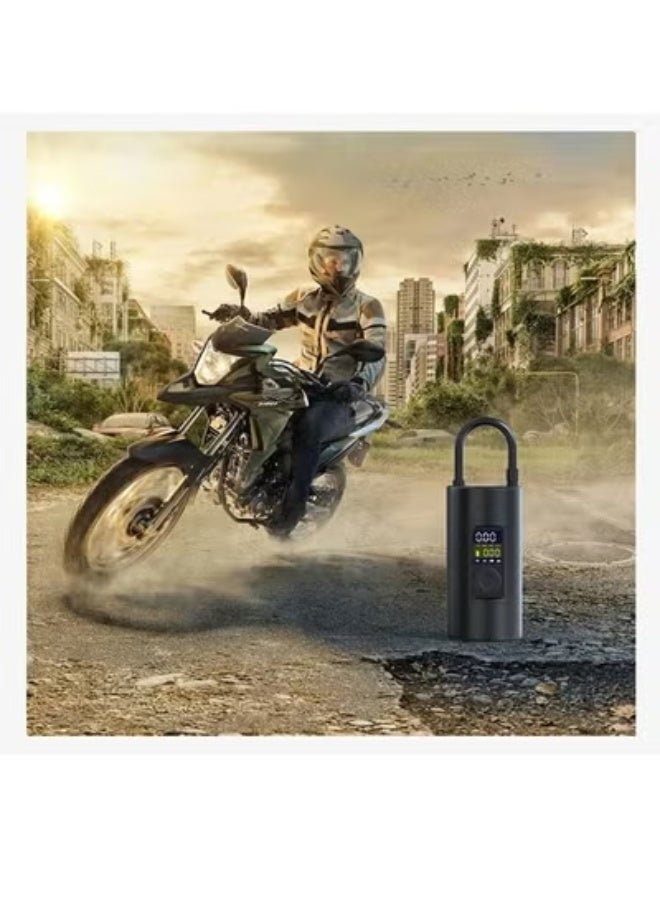 TIGER Tire Inflator Portable Air Compressor – Cordless Smart Electric Air Pump with Digital Pressure Gauge, Auto Shut-Off, Rechargeable Battery & LED Light for Car, Motorcycle, Bicycle & Sports Balls - Image 5