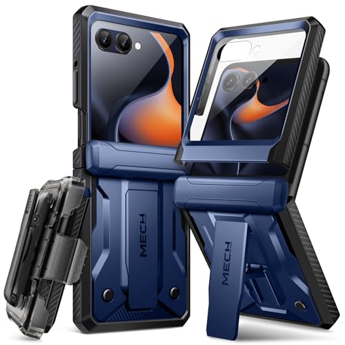 TONGATE for Motorola Razr 2025/Razr 2024 Case razr FIFA World Cup 26™ with Screen Protector, [Stand & Belt-Clip] [Hinge Protection Cover] [Anti-Slip] Full-Body Military Grade Protective, Blue - Image 1