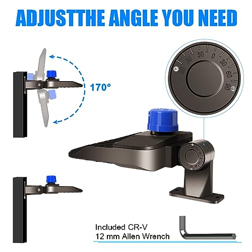 Juyace 150W LED Dusk to Dawn Flood Light, IP65 Waterproof Commercial Wall Building & Shoe Box Fixture, 5000K Daylight Outdoor Security Lighting for Barn, Street, Parking Lot, Warehouse, Yard 110-277V - Image 2