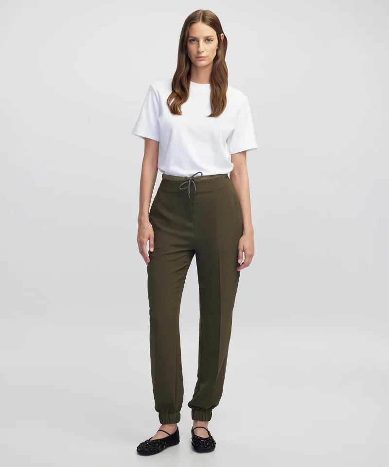 Color-Block Jogger Trousers