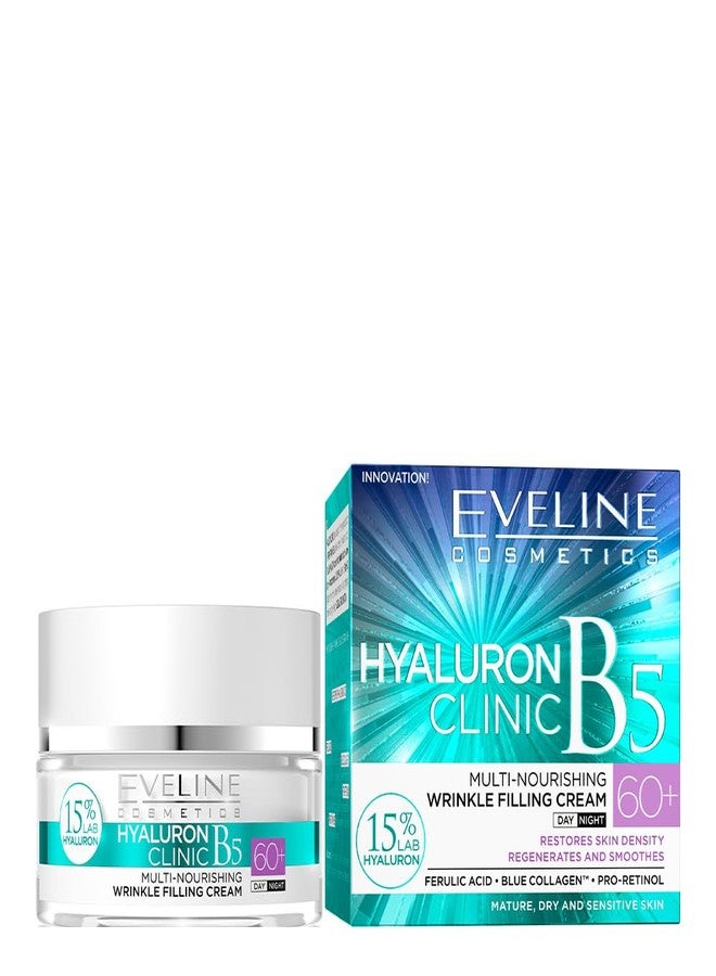 Eveline Cosmetics Concentrate 60+ Biohyaluron 4D Intensely Lifting Day and Night Cream - Image 1