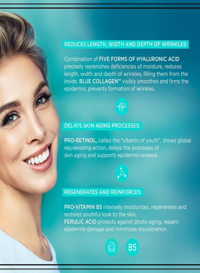 Eveline Cosmetics Concentrate 60+ Biohyaluron 4D Intensely Lifting Day and Night Cream - Image 4