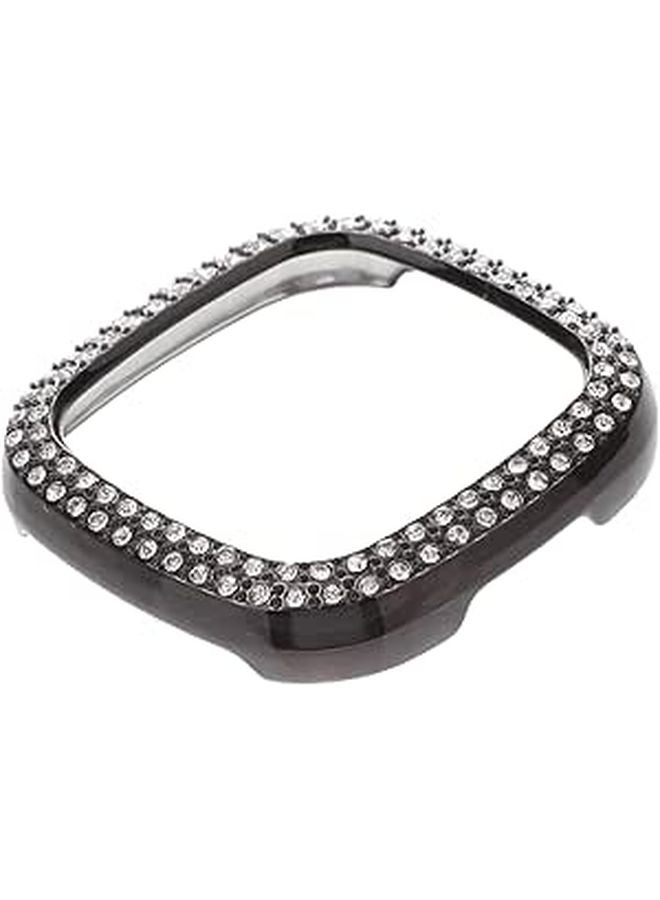 Electroplated Protective Case Compatible with Fitbit Sense Easy Installation Stylish Look - Image 1