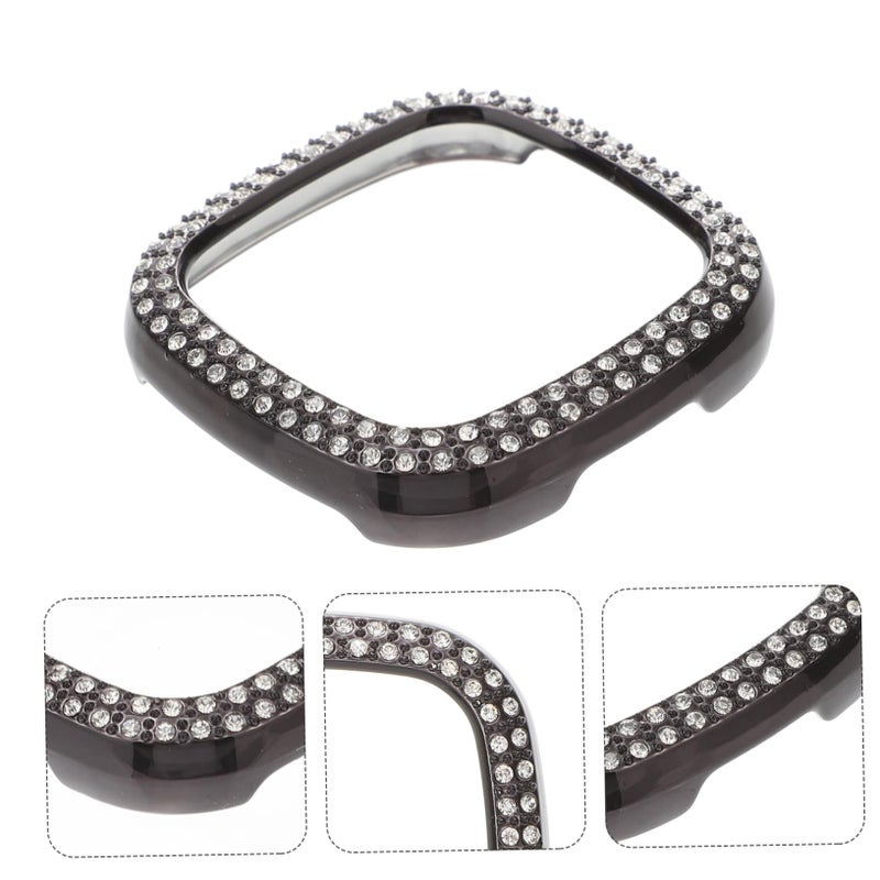 Electroplated Protective Case Compatible with Fitbit Sense Easy Installation Stylish Look - Image 5