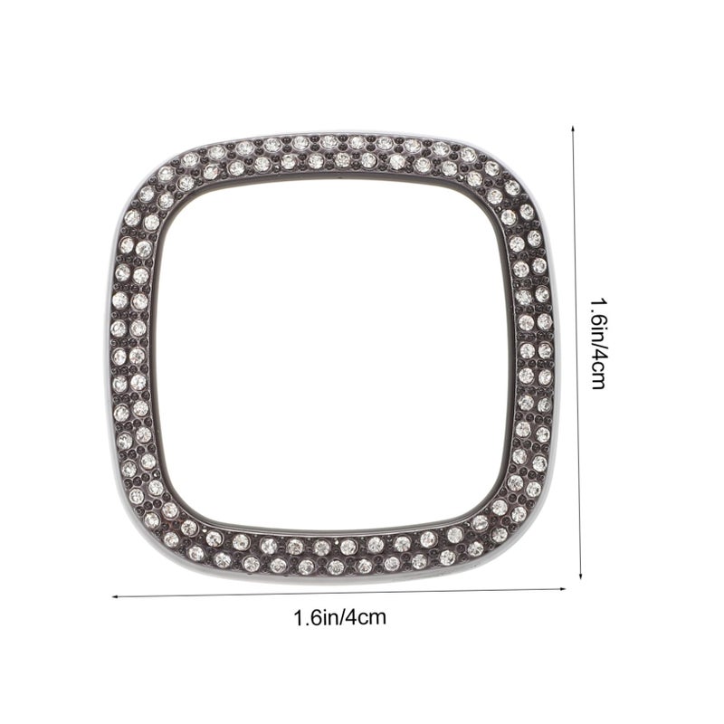 Electroplated Protective Case Compatible with Fitbit Sense Easy Installation Stylish Look - Image 3