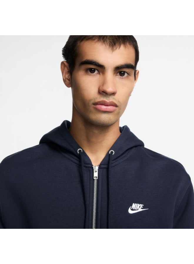 Nike M Nk Club Bb Fz Hoodie - Image 3