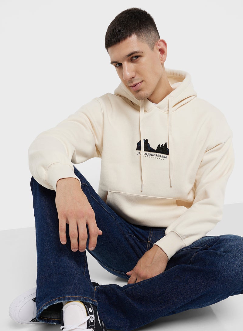 JACK & JONES Jorportland  Logo Hoodie  - Image 1