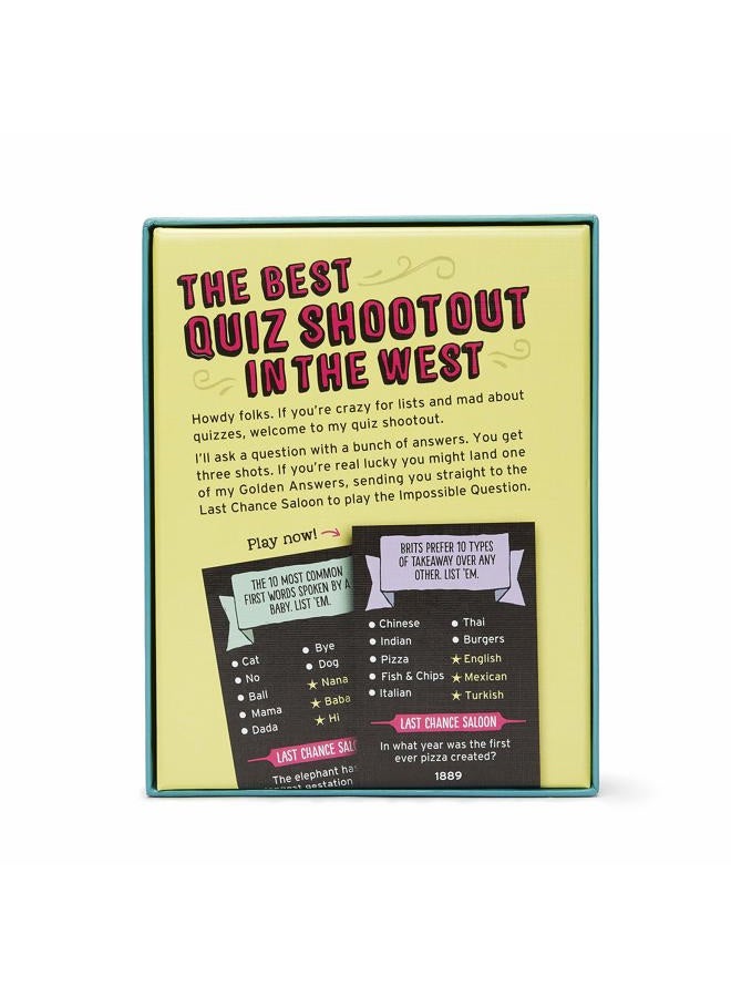 BIG POTATO Mr Listers Quiz Shootout: Quick-Fire Party Trivia Game - Image 3
