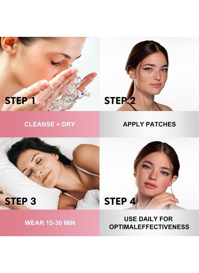 Tripsky - Reusable Wrinkle Patches - Silicone Fusion Treatment Forehead Patches for Brow Lift, Wrinkle Smoothers, Reduce Frown Lines & Face Lift - 3 Pack (Eye) - Image 1