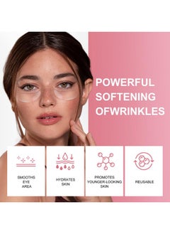 Tripsky Reusable Wrinkle Patches - Silicone Fusion Treatment Forehead Patches for Brow Lift, Wrinkle Smoothers, Reduce Frown Lines & Face Lift - 3 Pack (Eye)  - Image 4