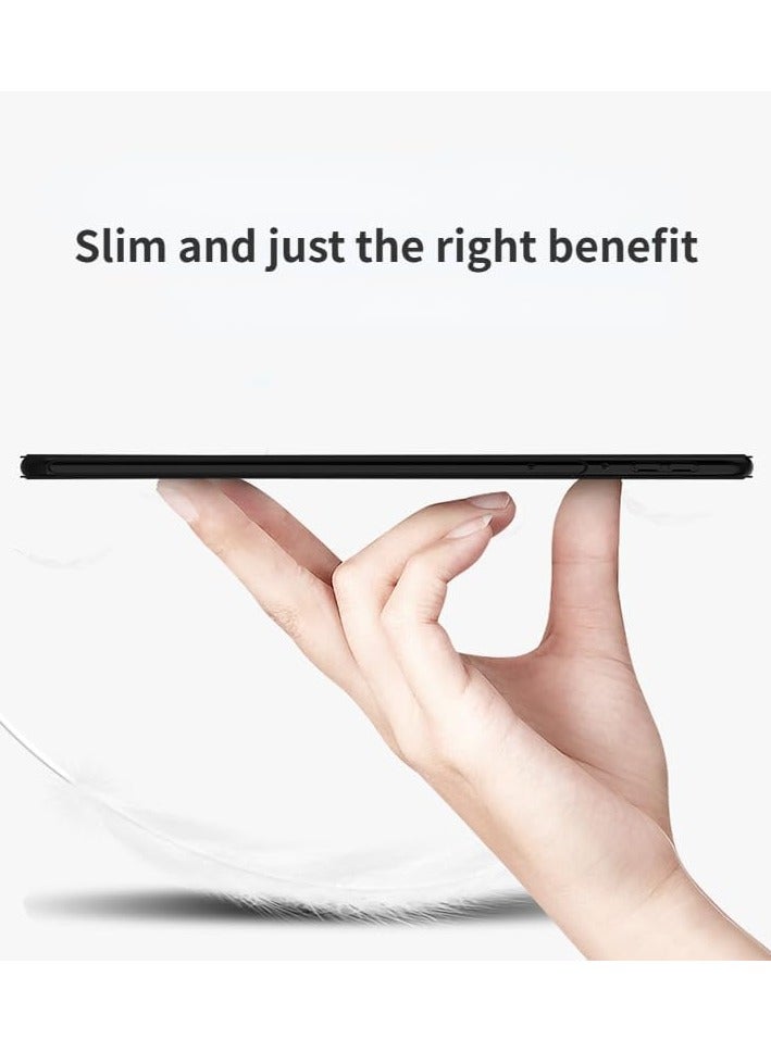 حافظة ذكية متوافقة مع جهاز Xiaomi Redmi Pad Pro مقاس 12.1 بوصة (2024) اللوحي مع حامل مغناطيسي قوي لجهاز Redmi Pad Pro مقاس 12.1 بوصة (أسود) - Image 5