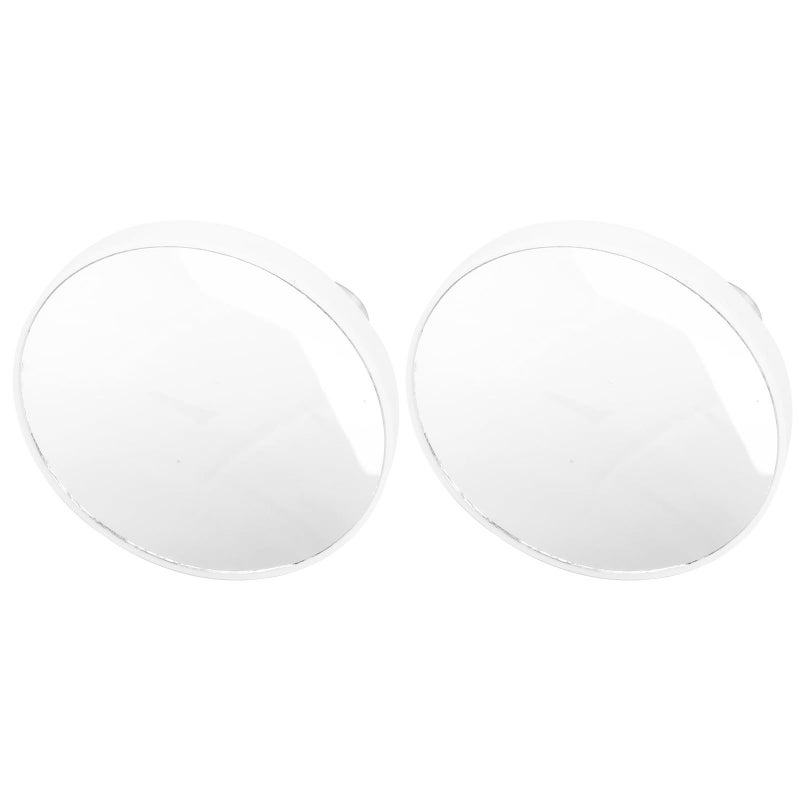 Non Skid Suction Cup Bathroom Mirror 15x Magnifying Vanity Mirror For Personal Care Travel - Image 2
